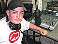 Middleton youngster Kallum Nolan on the Fusion Radio set