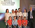 Junior Warden Mentors (back row l-r), Sara Tasker, Thomas Shepherdson, Junior warden TJ Wilson, Mentors Nail Ward & Danielle Young, (front row l-r)Kylie Clayton, Charlotte Doran, Leah and Danielle Goodall Cook, with Colin Whiteley Community Warden Supervisor.