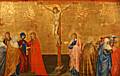 The Crucifixion by Giovanni di Paolo, currently on display at Touchstone's.