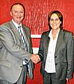 Cliff Ellison (Executive Director) welcomes Teresa Jennings (Operations Director) to the Trust.