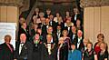 The former mayors of Rochdale at the Town Hall with current Mayor of Rochdale Councillor Robin Parker and Mayoress Ann Jones.