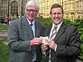 Paul Rowen and Mark Hunter hedge their bets outside parliament