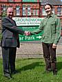 Cliff Ellison welcomes Richard Tang as Chairman for Groundwork Oldham & Rochdale