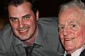 David Hennigan with the late Sir Cyril Smith 