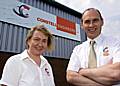 Karen Cheetham and Bill Oldham of Constell Engineers