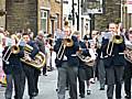 The Co-operative Milnrow Band at Milnrow and Newhey Carnival, June 2008