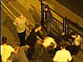 Still CCTV image of vicious Heywood assault