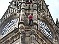 Rochdale Town Hall abseil