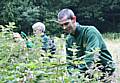 Green Volunteers on a recent balsam weed bashing mission