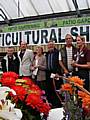 Horticultural society members with Groundwork's Stuart Brierley and All-In-One's Jill Somerville at last year's competition.