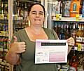 Joanne Donohue, Senior Branch Manager of Simply Drinks, joins 27 local retailers backing the council’s responsible retailers scheme.