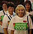 Staff from Jobcentre Plus at the successful Jobsfair 2008