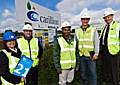 Angie Hough, J21; Jon Tree, Carillion; Ivano Bari, Peter Taylor; Bob Barber, J21