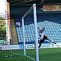 Rochdale went ahead when Buckley's cross-come-shot looped over Carson.