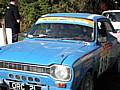 The MK 1 Ford Escort that was co-driven by Newhey's Joe Cruttenden at the weekend.