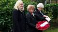 Councillor Pauline Maquire, Councillor Jean Ashworth and Councillor Janet Darnborough laying a wreath at Shore Memorial, Littleborough 11am on 11/11/09