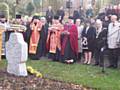 The Holodomor Service held in Rochdale Memorial Gardens on Friday (20 November).