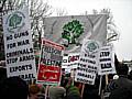 The protest in London on Saturday 
