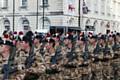 Soldiers from the Second Battalion of the Royal Regiment of Fusiliers parade on Monday 30 November 2009