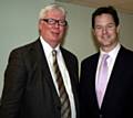 Paul Rowen and Nick Clegg