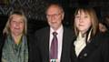 Andrea Ashton, Family Support Worker, Jim Dobbin MP and Sinead Deegan at the Houses of Parliament.