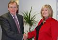 NHS HMR Chairman John Pierce welcomes new Chief Executive Julie Higgins