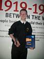 Winner of the ICT and Science category at the Greater Manchester Student Awards, Heywood Community High School student Joe Munroe.