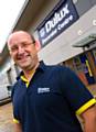 Store Manager Tony Woodiwiss at Rochdale's new Dulux Decorator Centre.