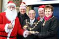 The Mayor and Mayoress of Rochale with members of STORM