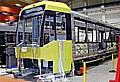 The trams being built in Vienna.