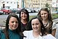 Four of the council’s newest young recruits.  (Left to right: Keeley Hughes, Hannah Davies, Nichola Djamalis and Ashlea Oatway.)