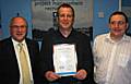 Allan Baskerville of Certified Quality Systems, John Thorpe, Managing Director of Arras People, Michael Hides, Lead Consultant at Arras People