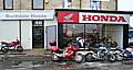 Rochdale Honda's new motorcycle dealership on Milnrow Road.