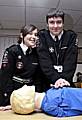 DIANA duo...Larysa and Daniel Lotockyj devote at least 20 hours a week to St John Ambulance.