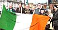 On the mend: Sick council leader makes comeback for St Patrick's Day