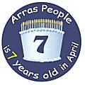 Arras People 7th birthday badge