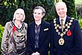 Broadfield Park Hotel opening - Mayor Robin Parker & Mayoress Ann Jones with Hotel General Manager Lindsay Jones