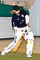 Action from the BASAF Indoor Cricket competition.