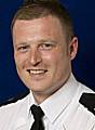 Sgt Lee Moriarty helped to confiscate hundreds of cans and bottles in a weekend crackdown