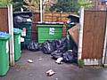 Last time: Rochdale Borough Council said they will not clean the rubbish free of charge again