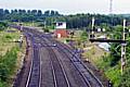 Network Rail line at Castleton