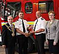 Fire officers today welcomed two brand new fire engines, representing a large £160,000 Government investment