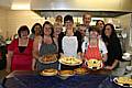 Petrus’s Eat Clever award winners, volunteers and support workers show off their new culinary skills.