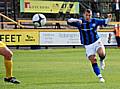 Adam Le Fondre scores Dale's fourth goal against Southport last Saturday.