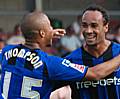 Chris O'Grady (right) has been given permission to play for Rochdale in the FA Cup.