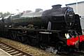 Royal Scot 46115, Scots Guardsman locomotive steams through Castleton - This could be a regular sight in Castleton