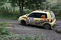 Cruttenden and Griffin in action on the Woodpecker rally.