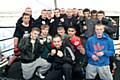 Hopwood Hall Boxing Academy Students show the Army how it is done