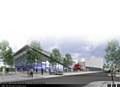 An artists’ impression of the new leisure centre
