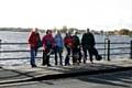 Christine Winn, Jean Knowls, Samanatha Smith, Heather Weatherhead, Pamela Pateraon and Ranger Peter Hill at Hollingworth Lake